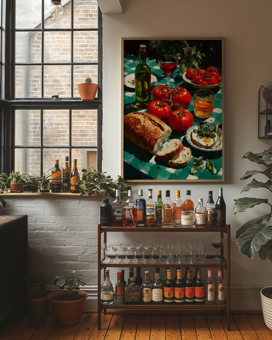 Sunday Table, Sunlit