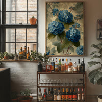 Hydrangeas in Full Bloom