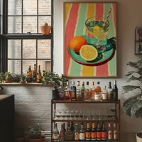 Iced Lemonade, Summer Stripes