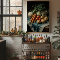 Harvest on Linen Cloth