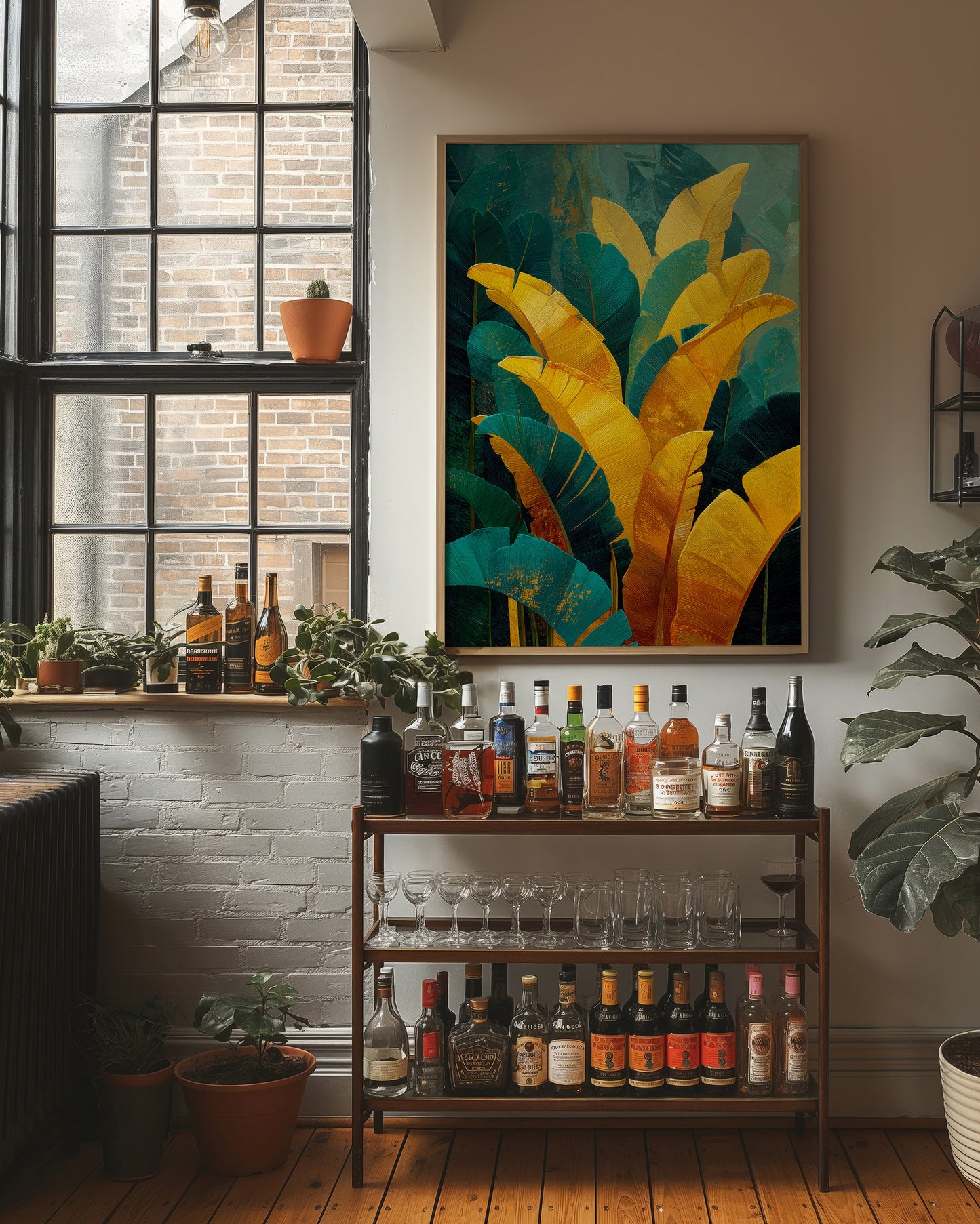 Golden Fronds Rising