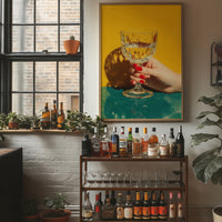 A Toast in Red and Gold