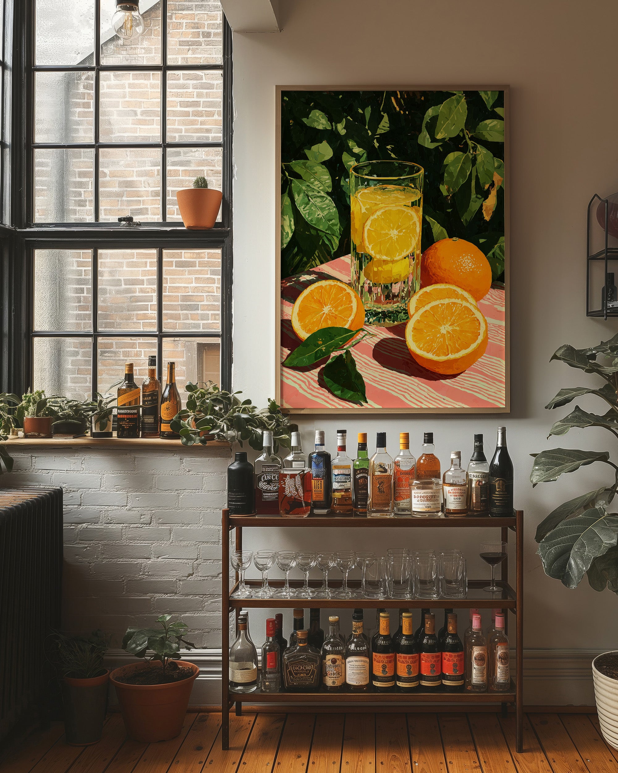 Oranges Under the Grove