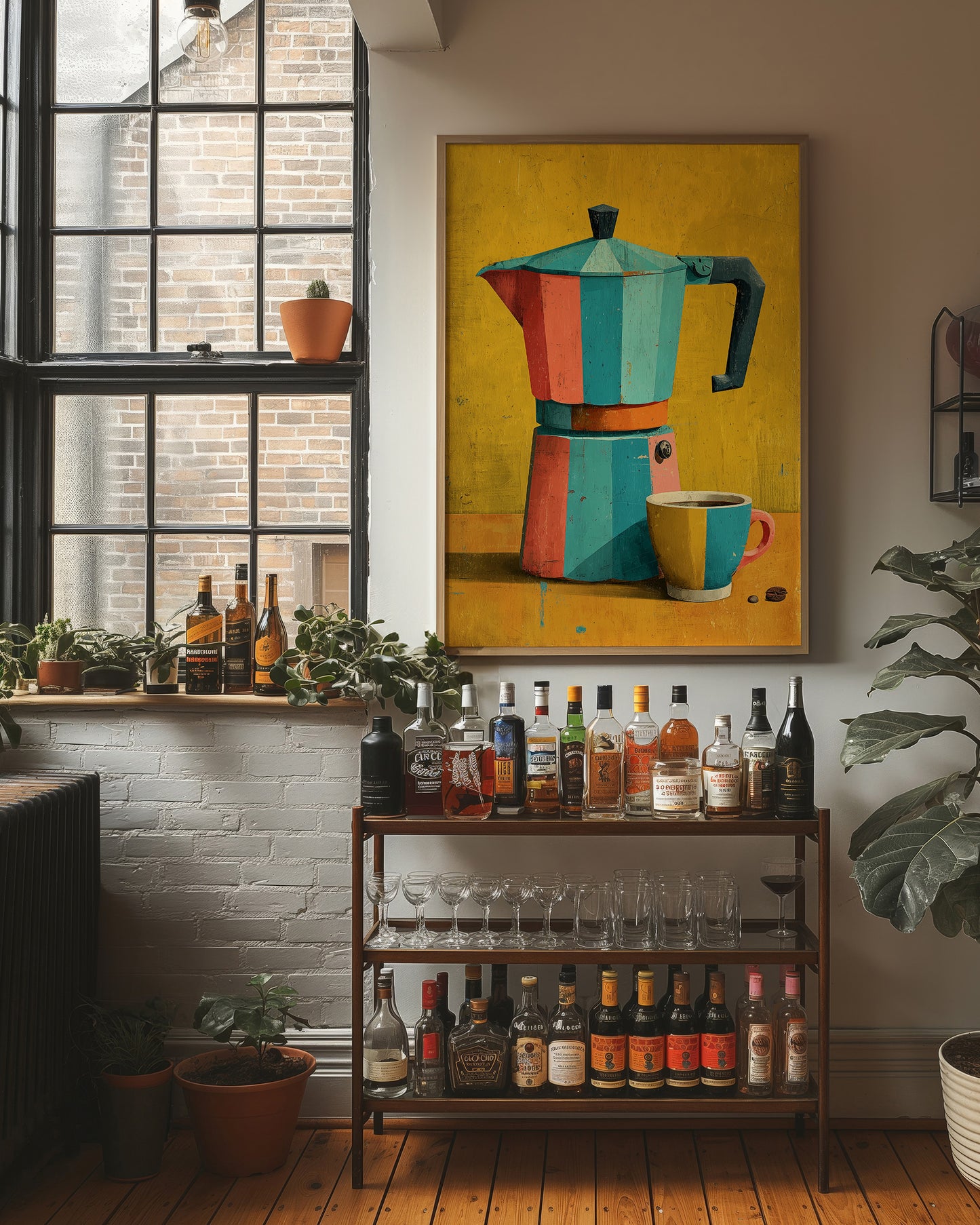 Moka Pot Morning