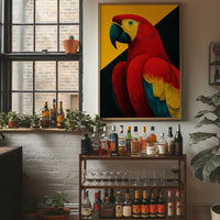 Scarlet Macaw Study