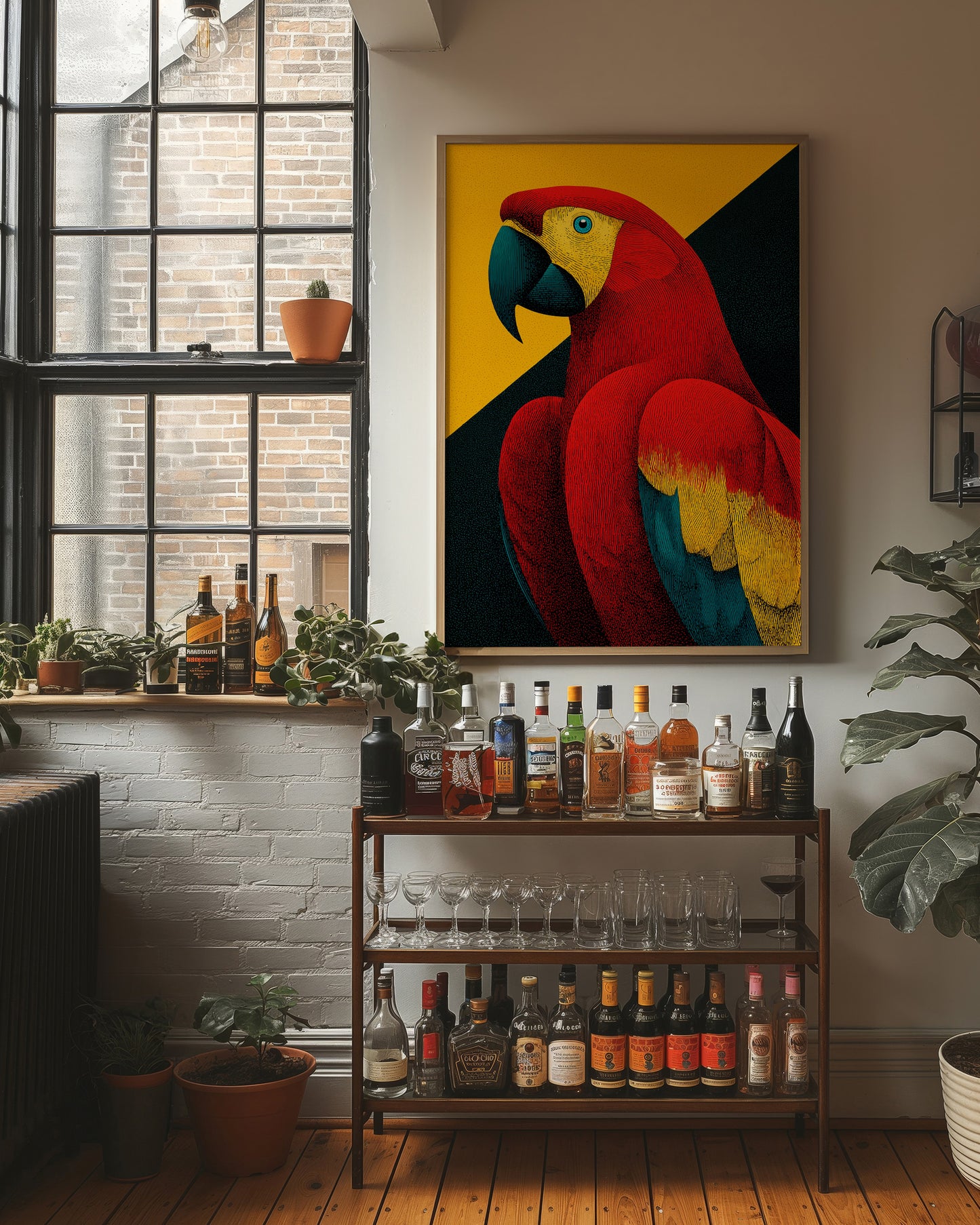 Scarlet Macaw Study