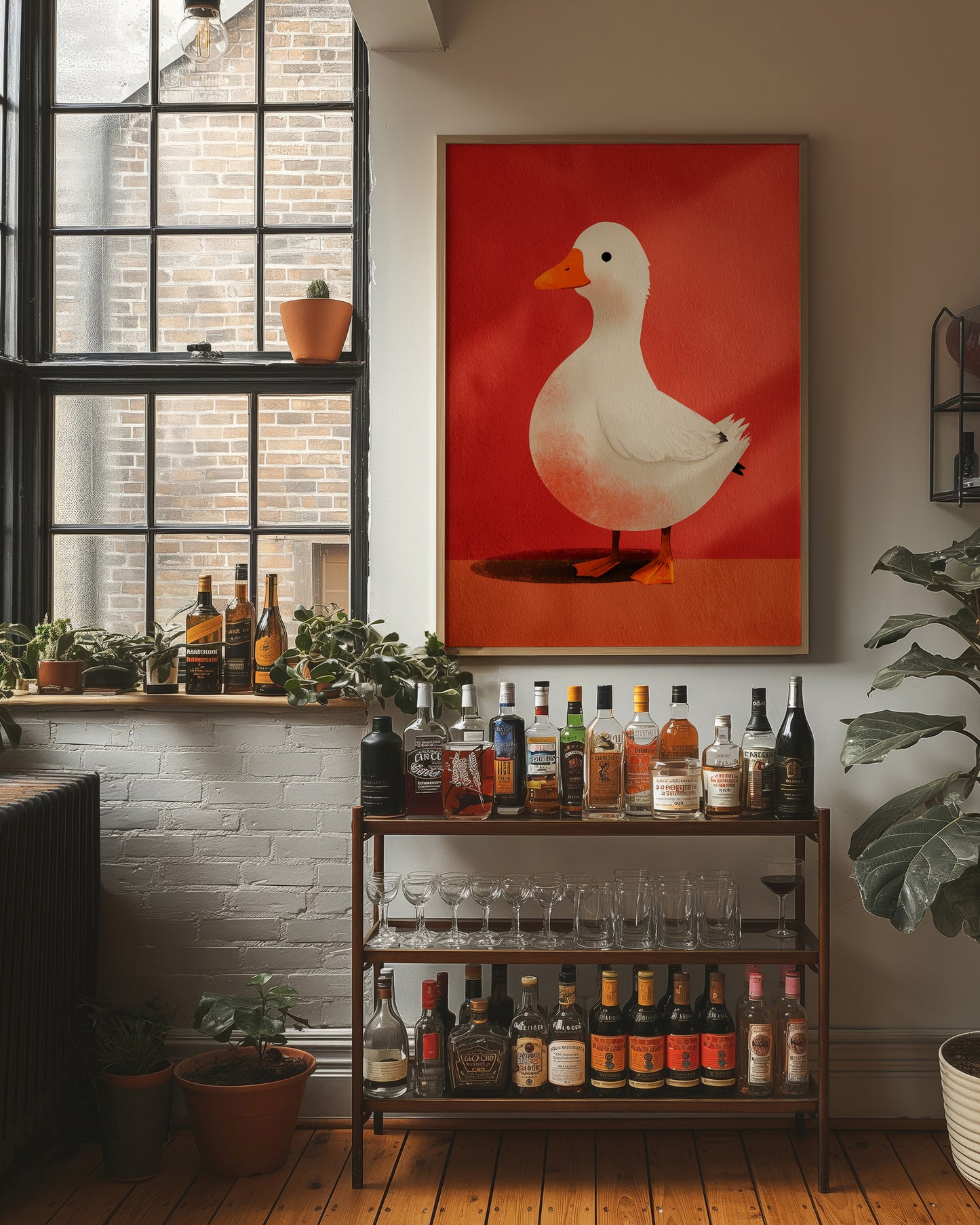 Portrait of a Goose