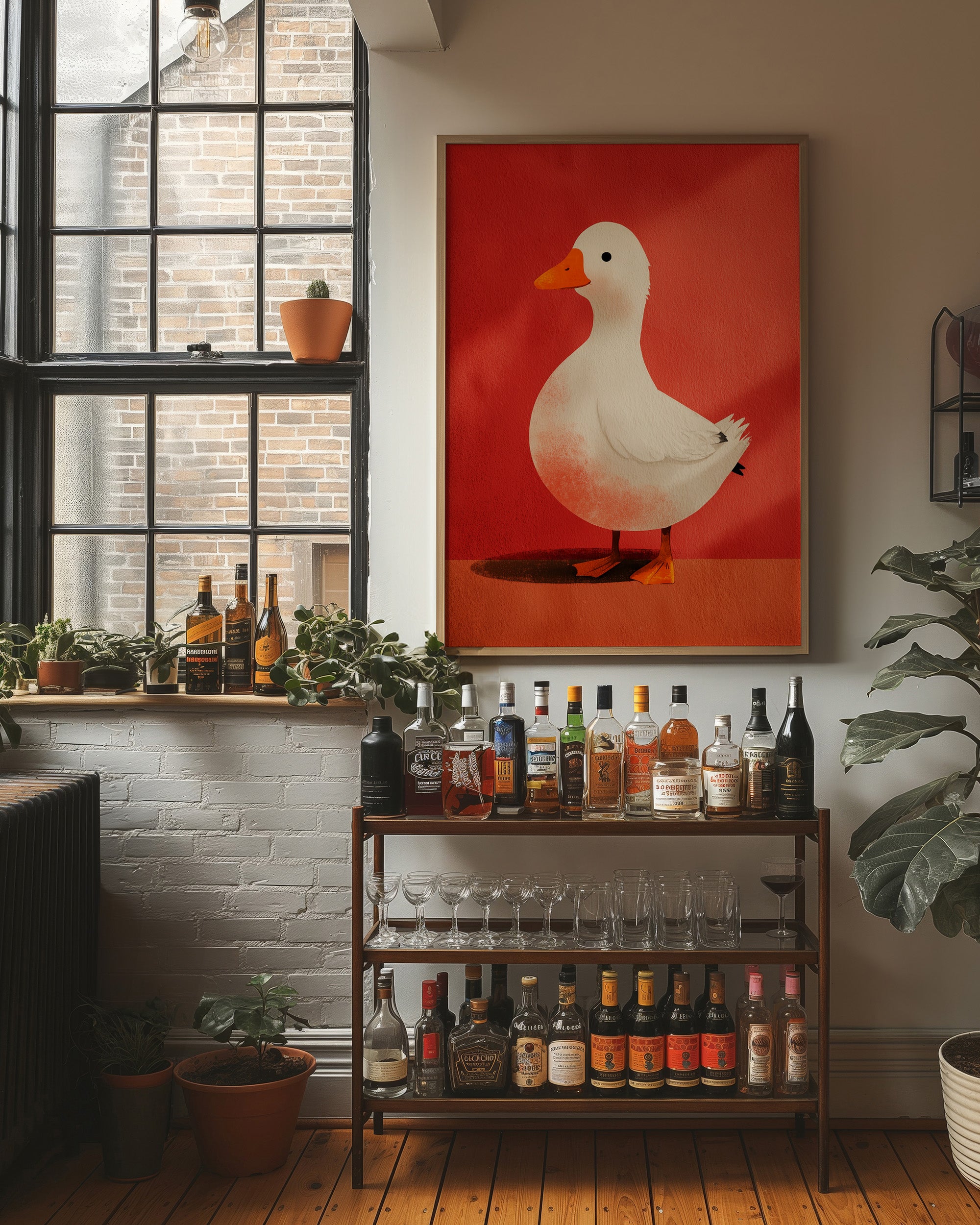 Portrait of a Goose