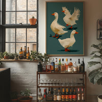 A Gaggle in Motion