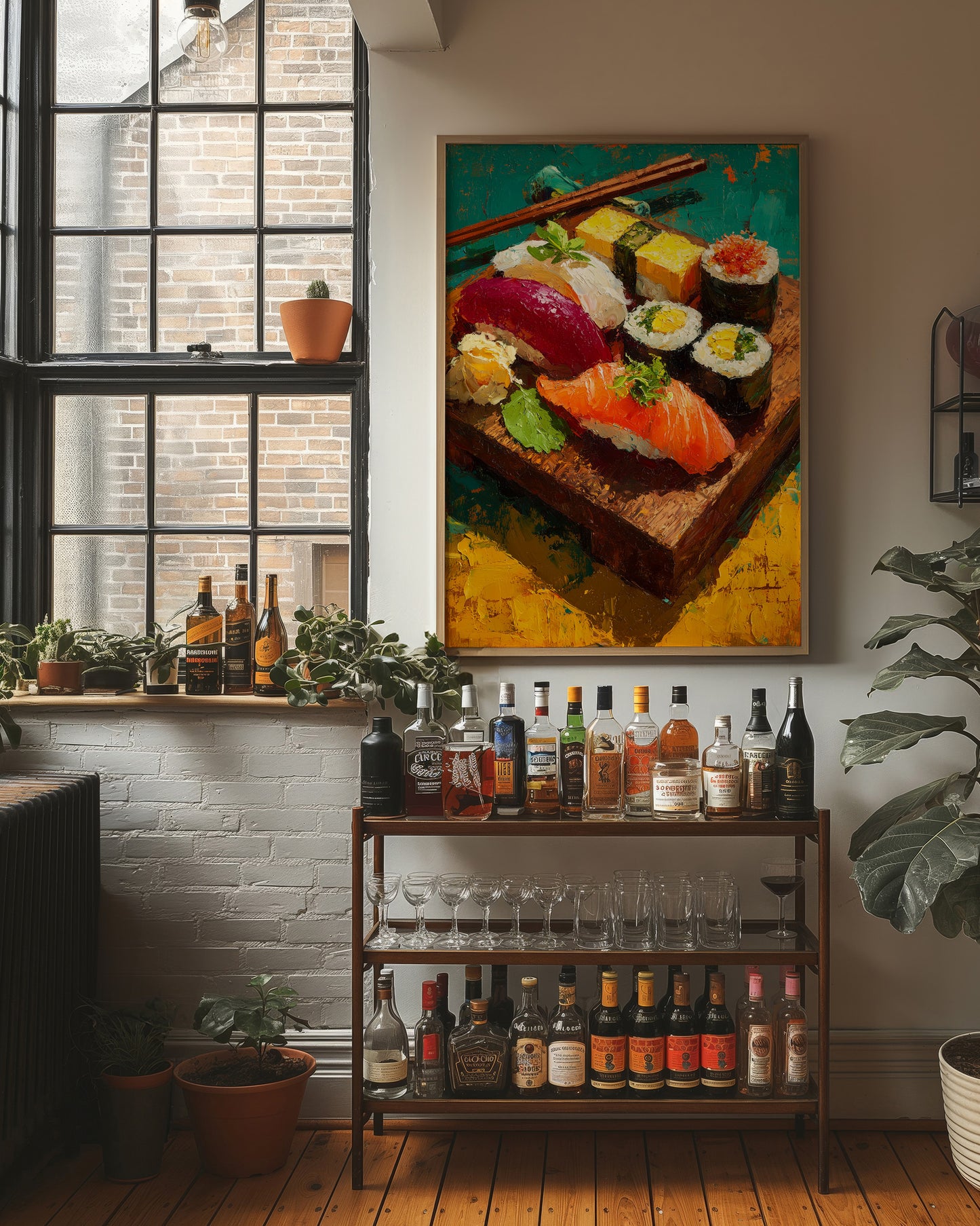 Sushi in Impasto