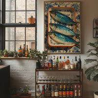 Sardines on Azulejo