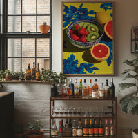 Fruit on Cobalt Bloom