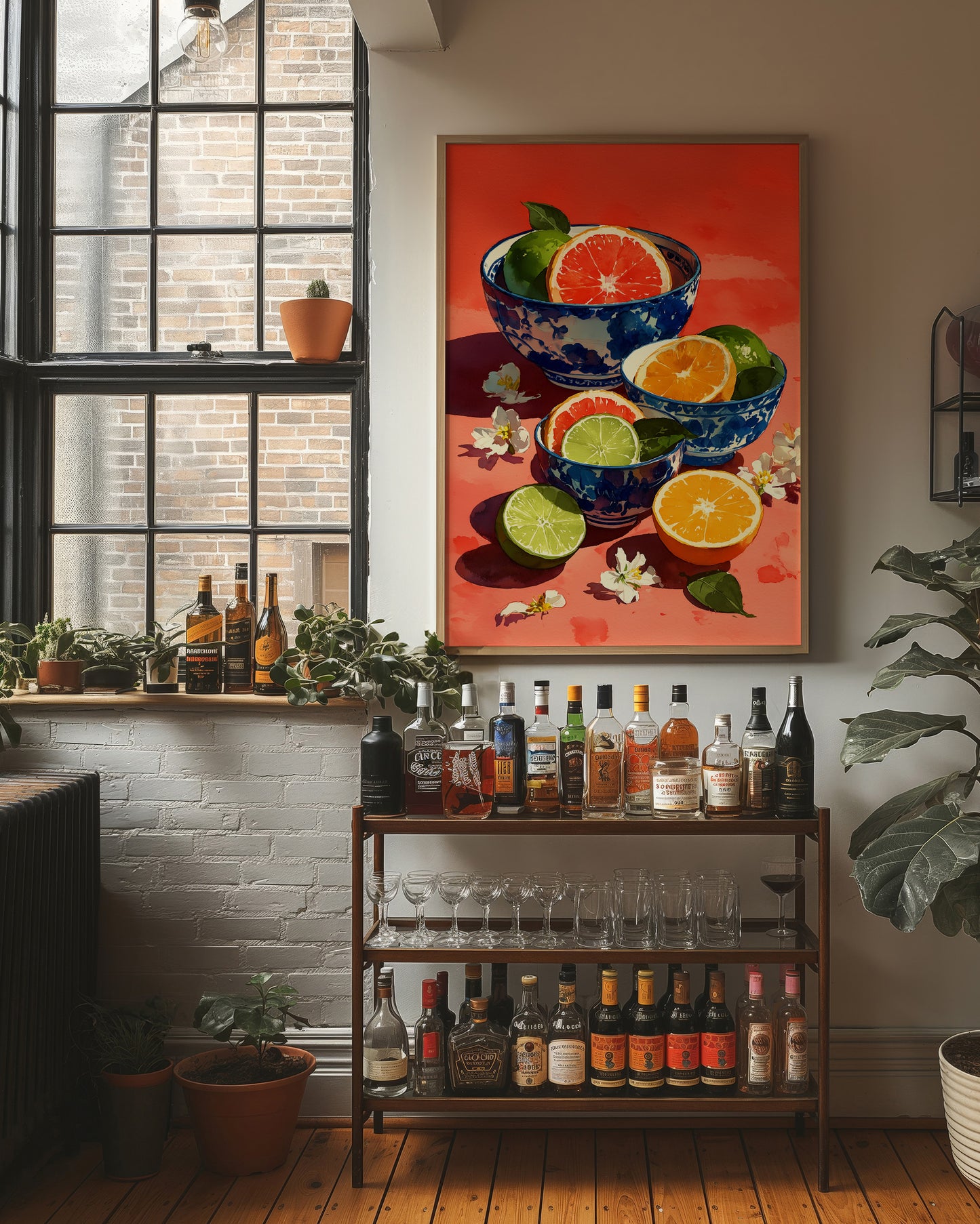 Citrus and Chinoiserie
