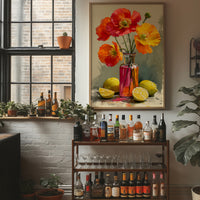 Poppies Beside the Lemons