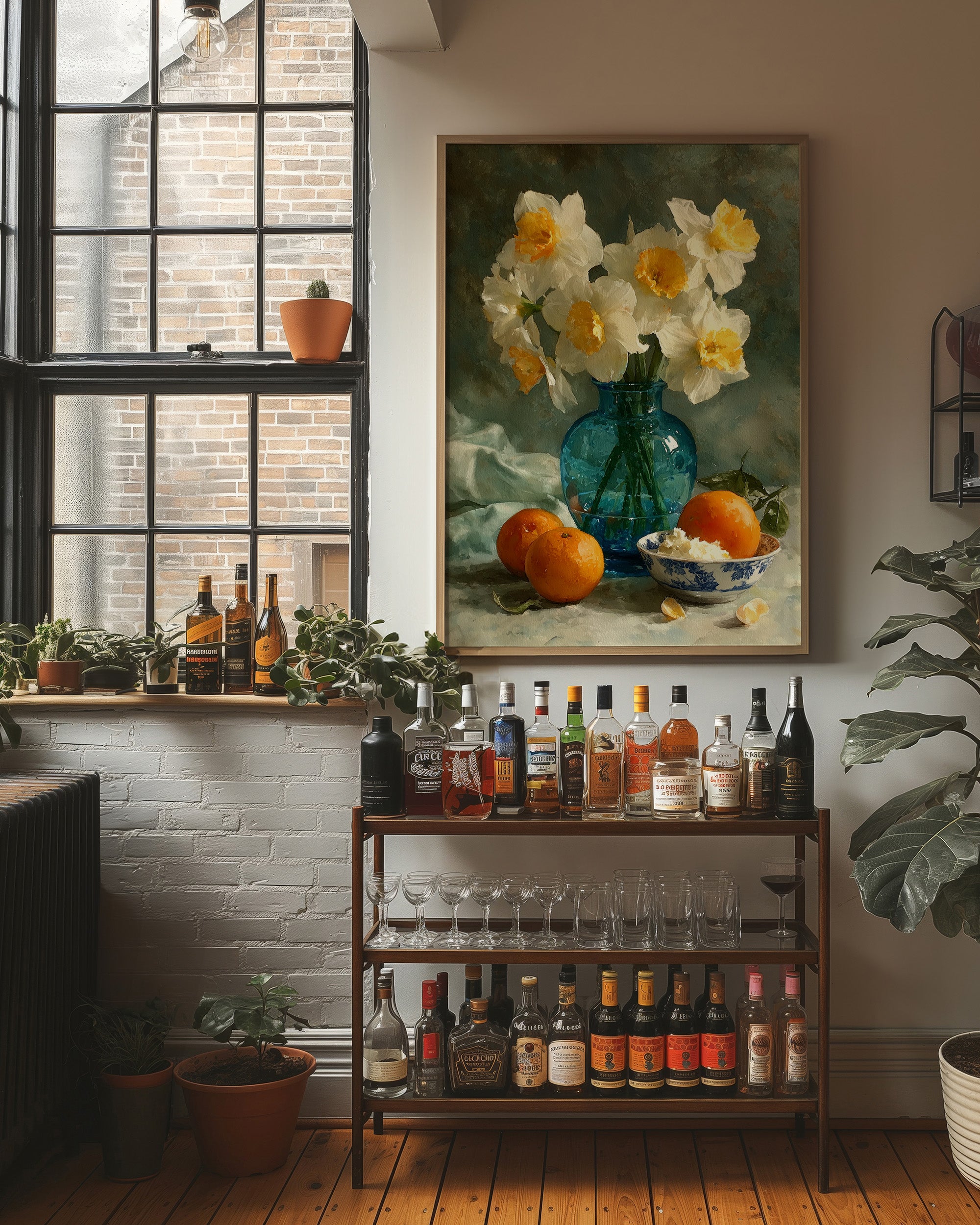 Daffodils and Clementines