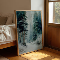 Deep in the Frosted Pines