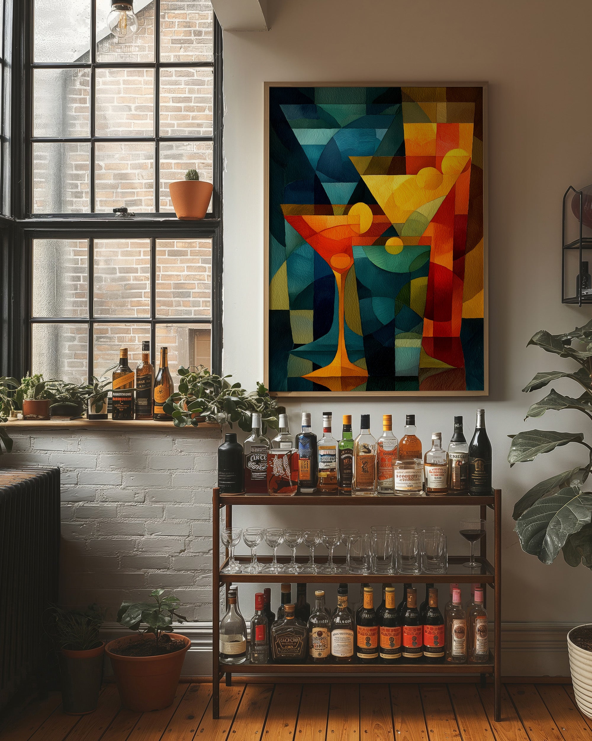 Cubist Cocktail Hour