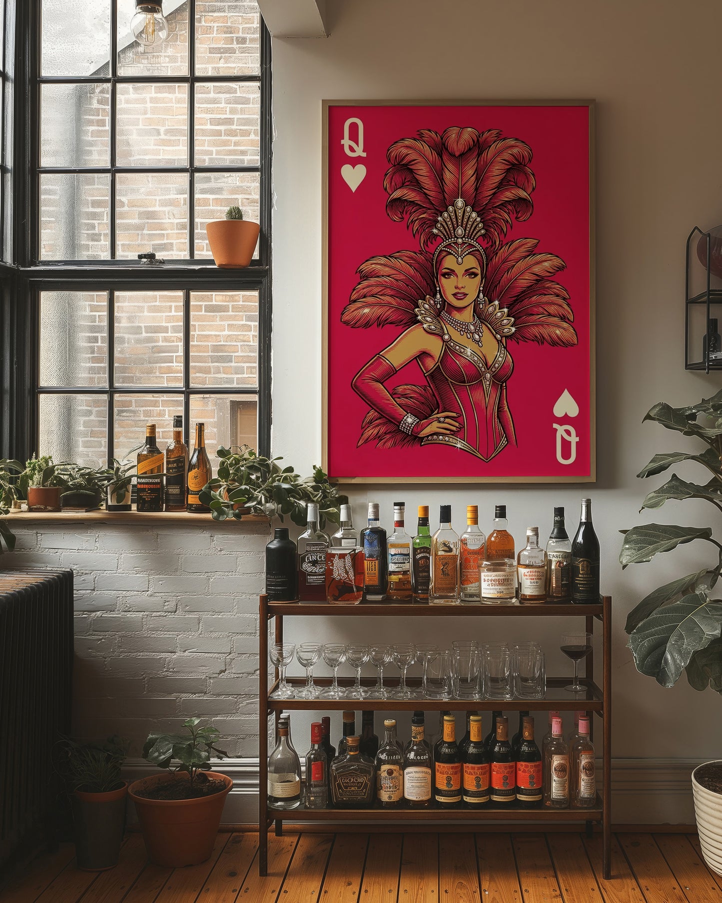 Queen of Hearts, Feathered and Fierce