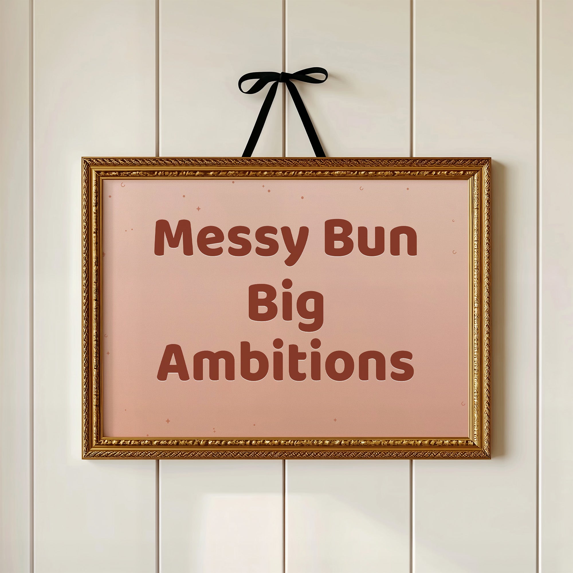 Messy Bun, Big Ambitions
