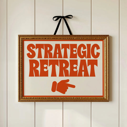 Strategic Retreat, This Way