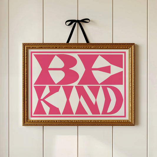 Be Kind Bold Cutout