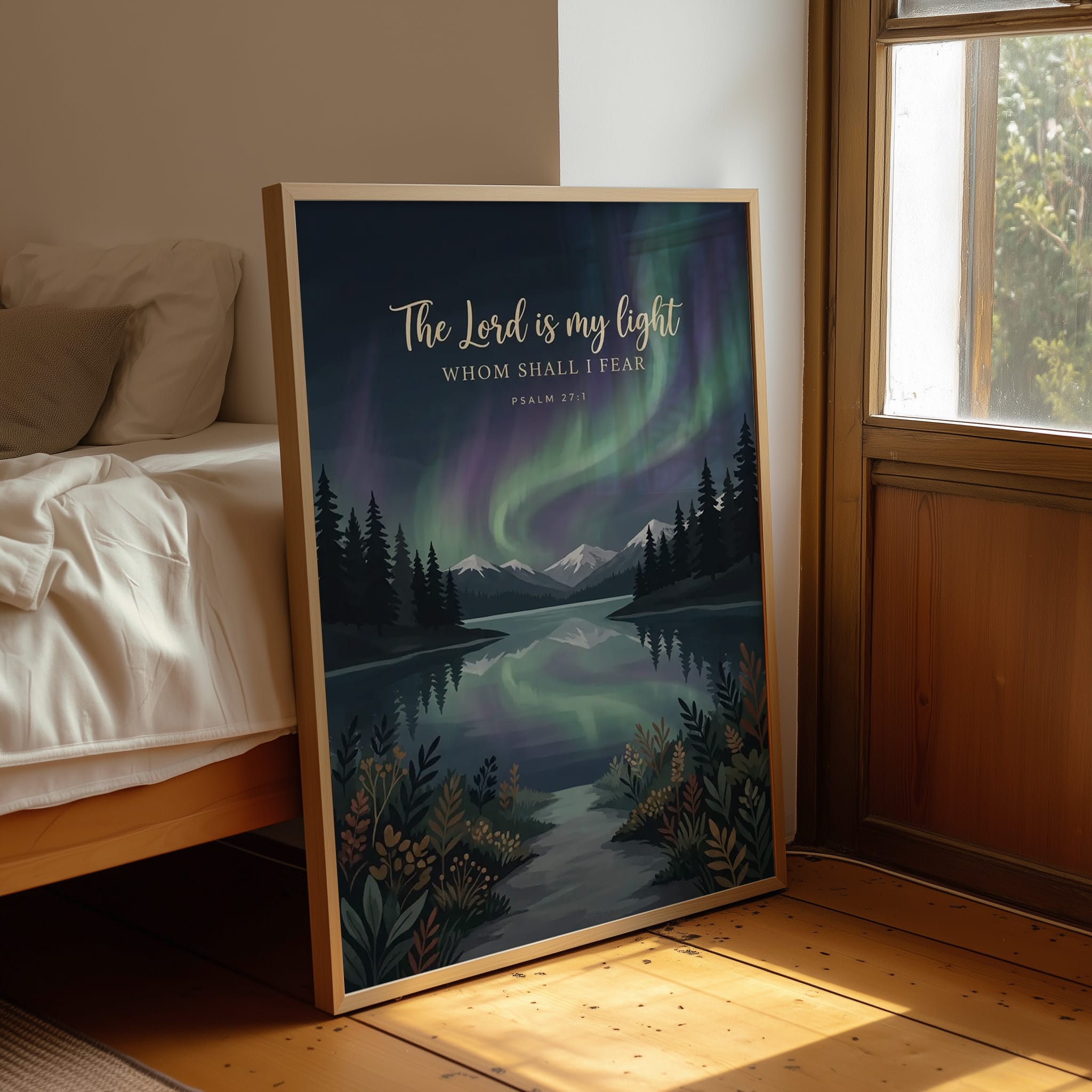 The Lord Is My Light: Northern Lights Lake