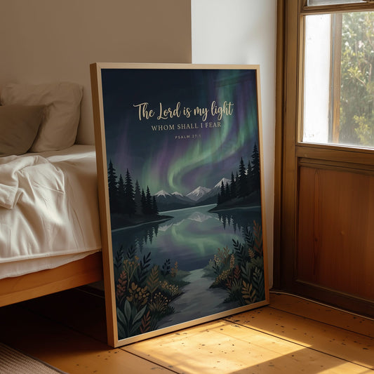 The Lord Is My Light: Northern Lights Lake