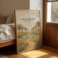 He Leads Me Beside Still Waters: Desert Oasis Path
