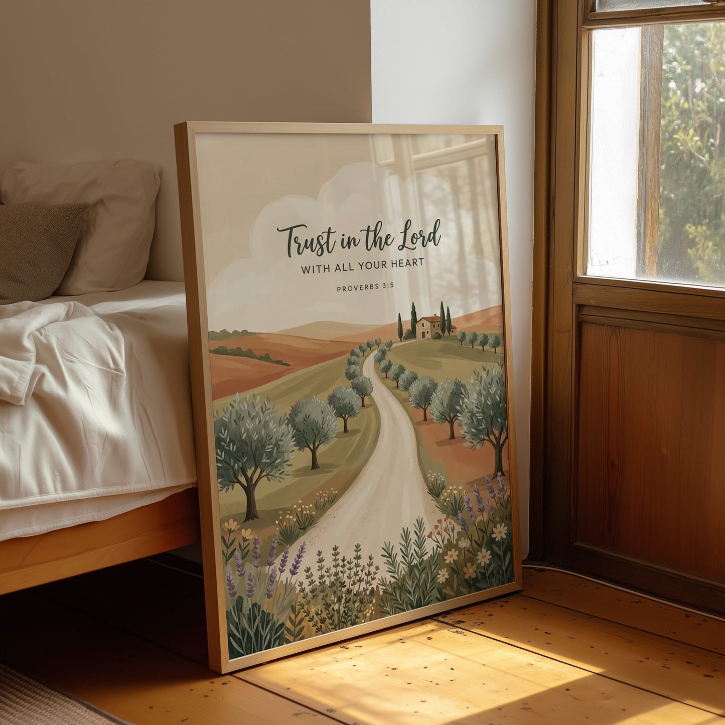 Trust in the Lord: Tuscan Olive Grove Villa