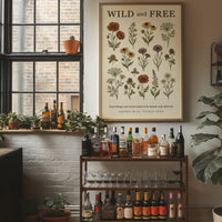 Wild and Free: Vintage Wildflower Chart