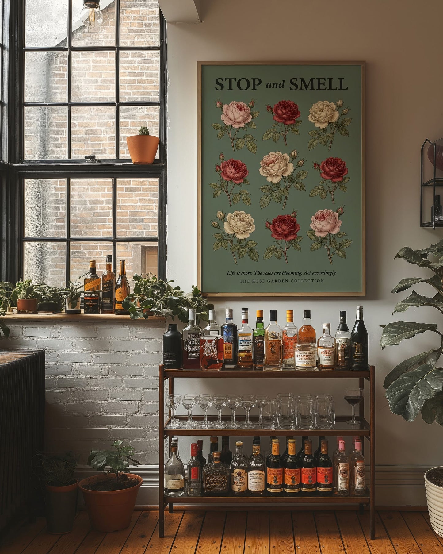 Stop and Smell: Vintage Rose Garden Chart