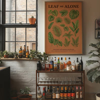 Leaf Me Alone: Vintage Tropical Houseplant Chart