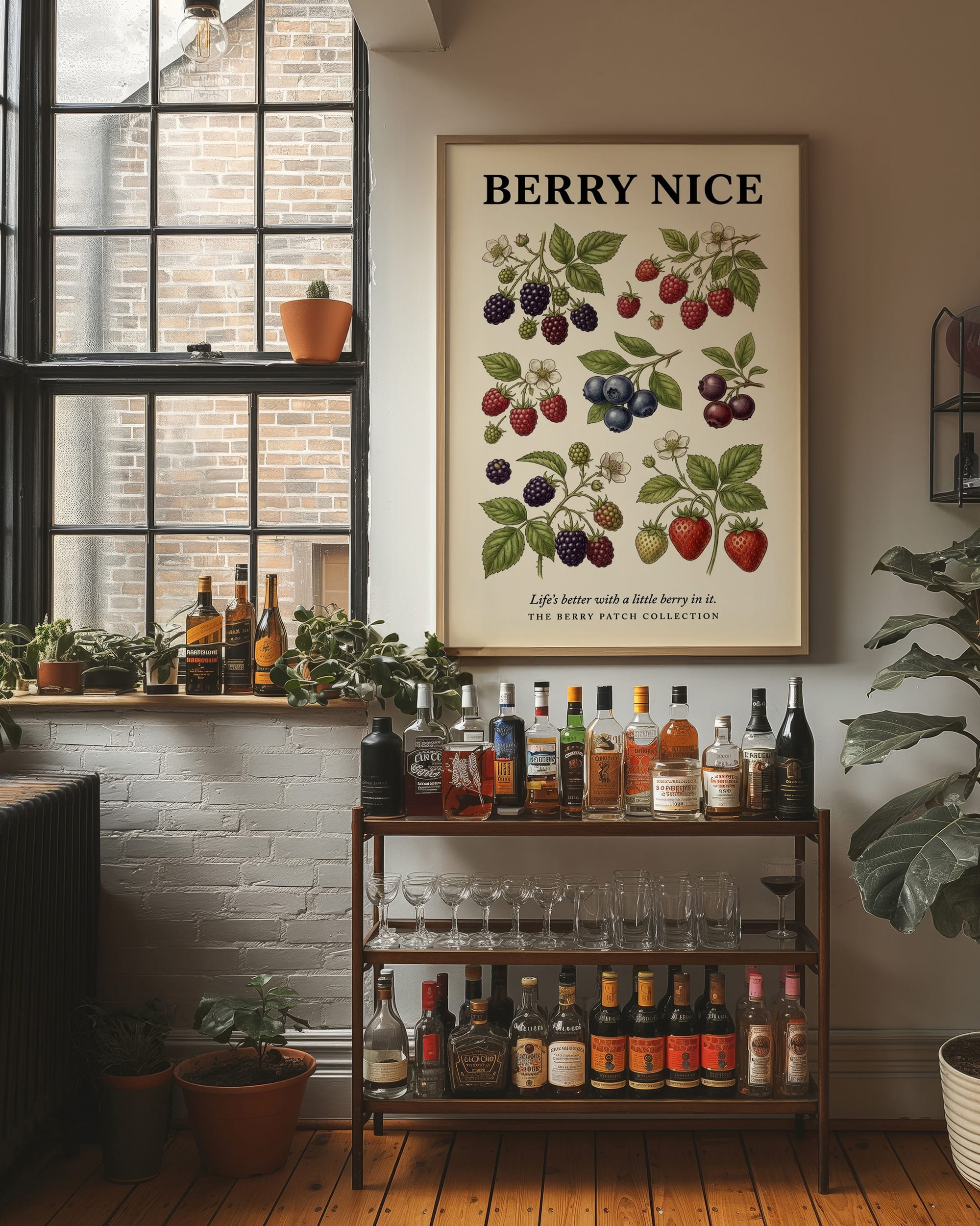 Berry Nice: Vintage Berry Patch Chart