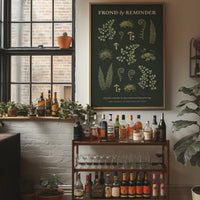 Frond-ly Reminder: Vintage Fern & Moss Chart