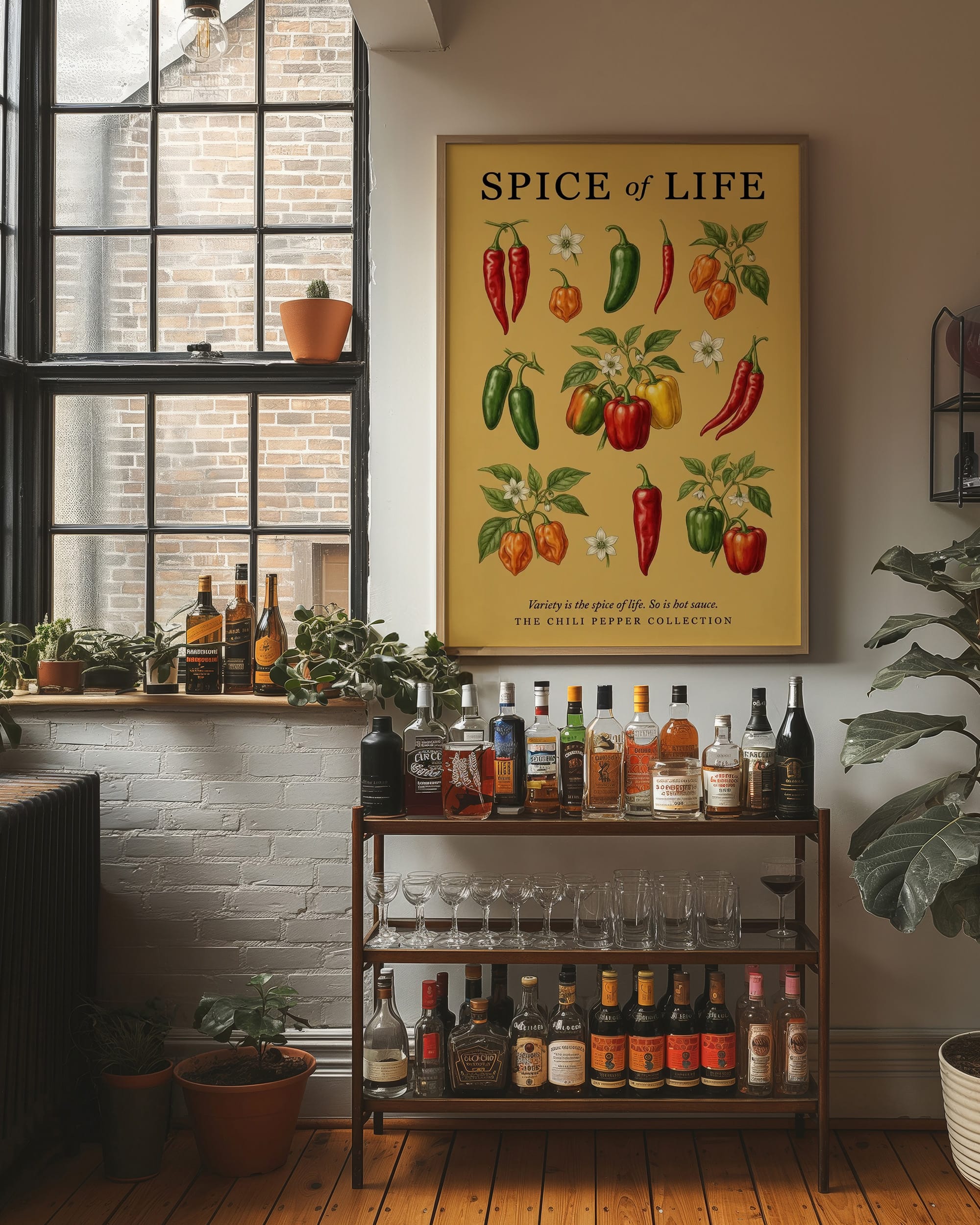 Spice of Life: Vintage Chili Pepper Chart