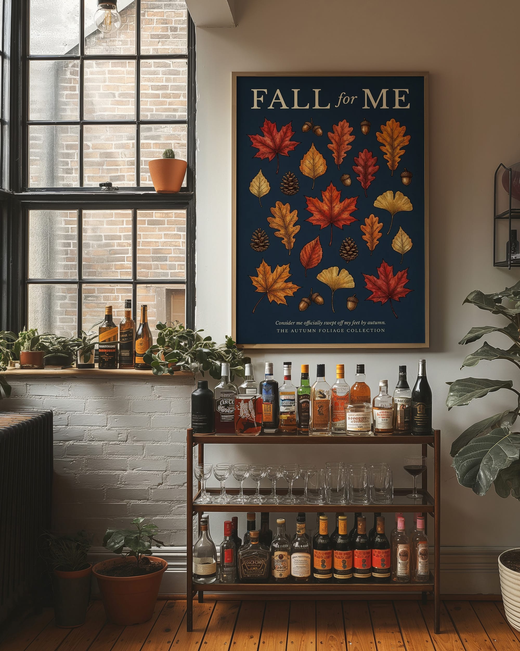 Fall for Me: Vintage Autumn Foliage Chart