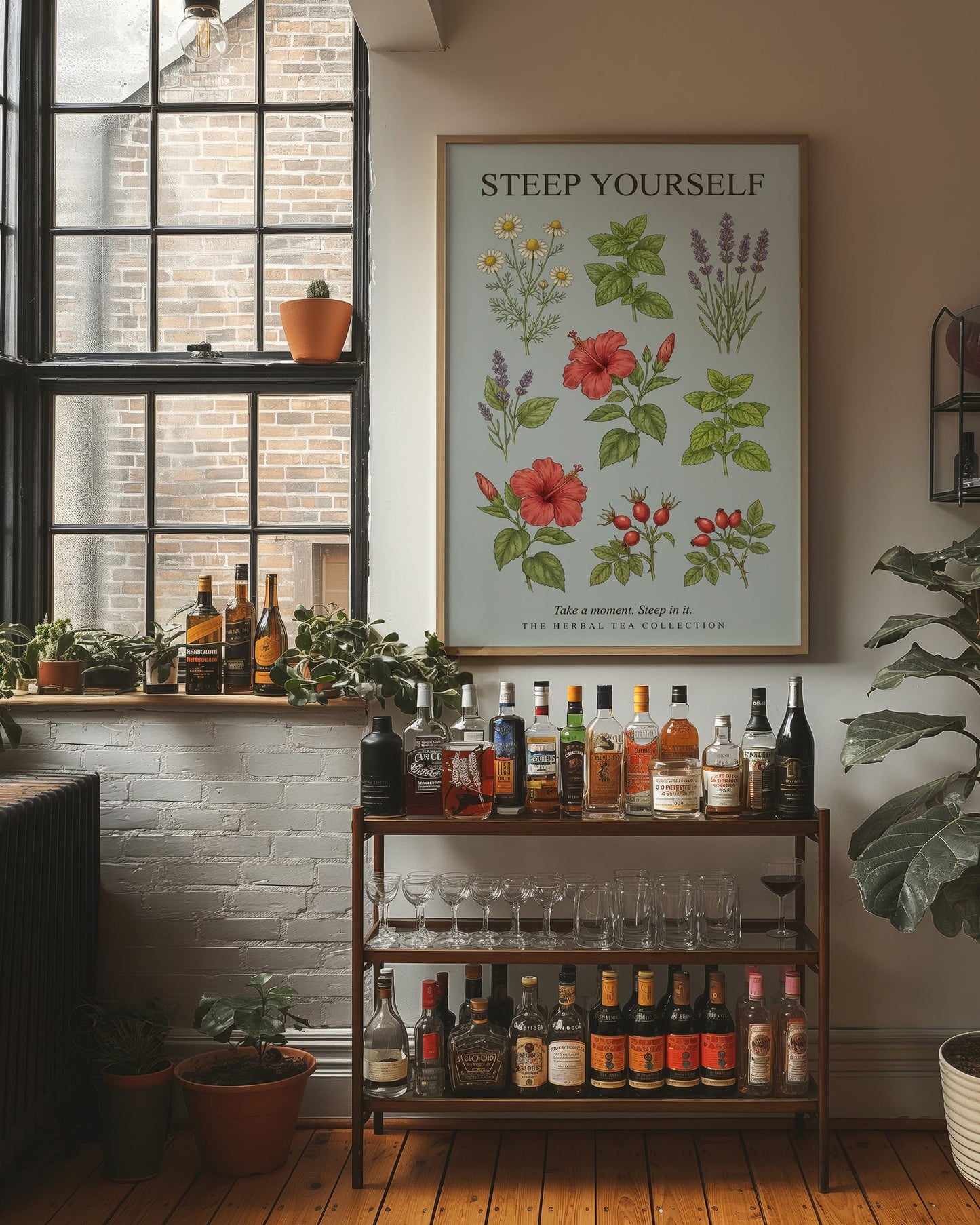Steep Yourself: Vintage Herbal Tea Chart