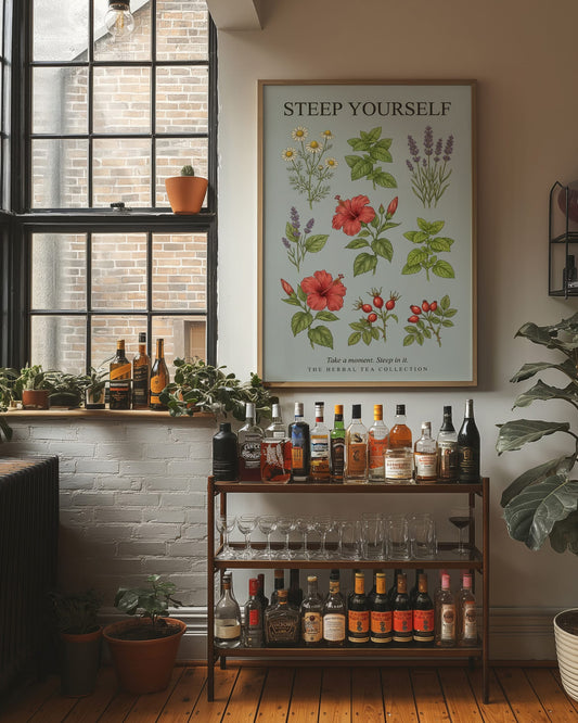 Steep Yourself: Vintage Herbal Tea Chart