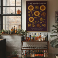 Turn Toward the Light: Vintage Sunflower Chart