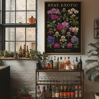 Stay Exotic: Vintage Orchid Chart
