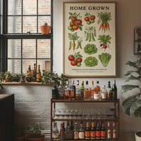 Home Grown: Vintage Kitchen Garden Chart