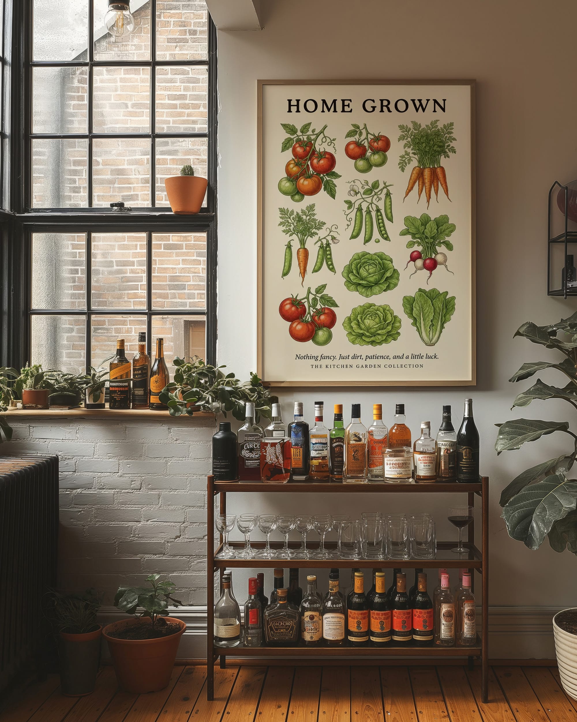 Home Grown: Vintage Kitchen Garden Chart