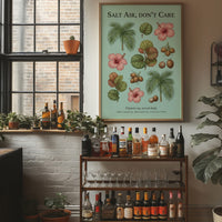 Salt Air, Don't Care: Vintage Coastal Botanical Chart