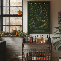 Cling to the Good: Vintage Climbing Vine Chart