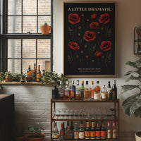 A Little Dramatic: Vintage Poppy Chart