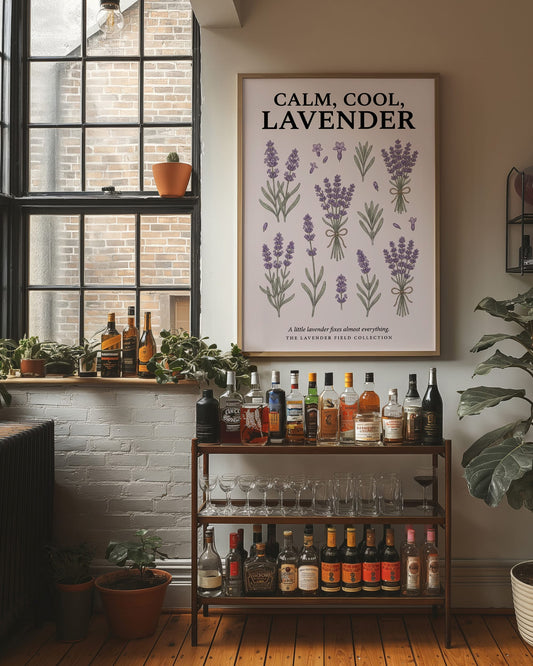 Calm, Cool, Lavender: Vintage Lavender Chart