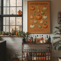 Gourd-geous: Vintage Harvest Gourd Chart