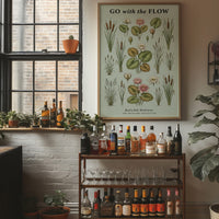 Go with the Flow: Vintage Wetland Chart
