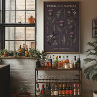 Prickly by Nature: Vintage Thistle & Bramble Chart
