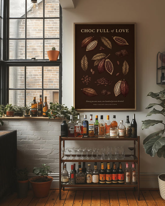 Choc Full of Love: Vintage Cacao Chart